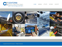 Tablet Screenshot of centorbi.ch